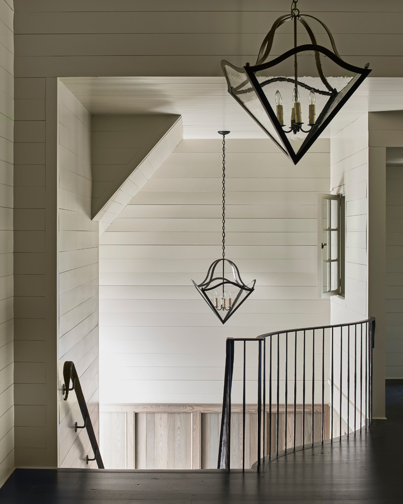 Transitional home design photo in Charlotte