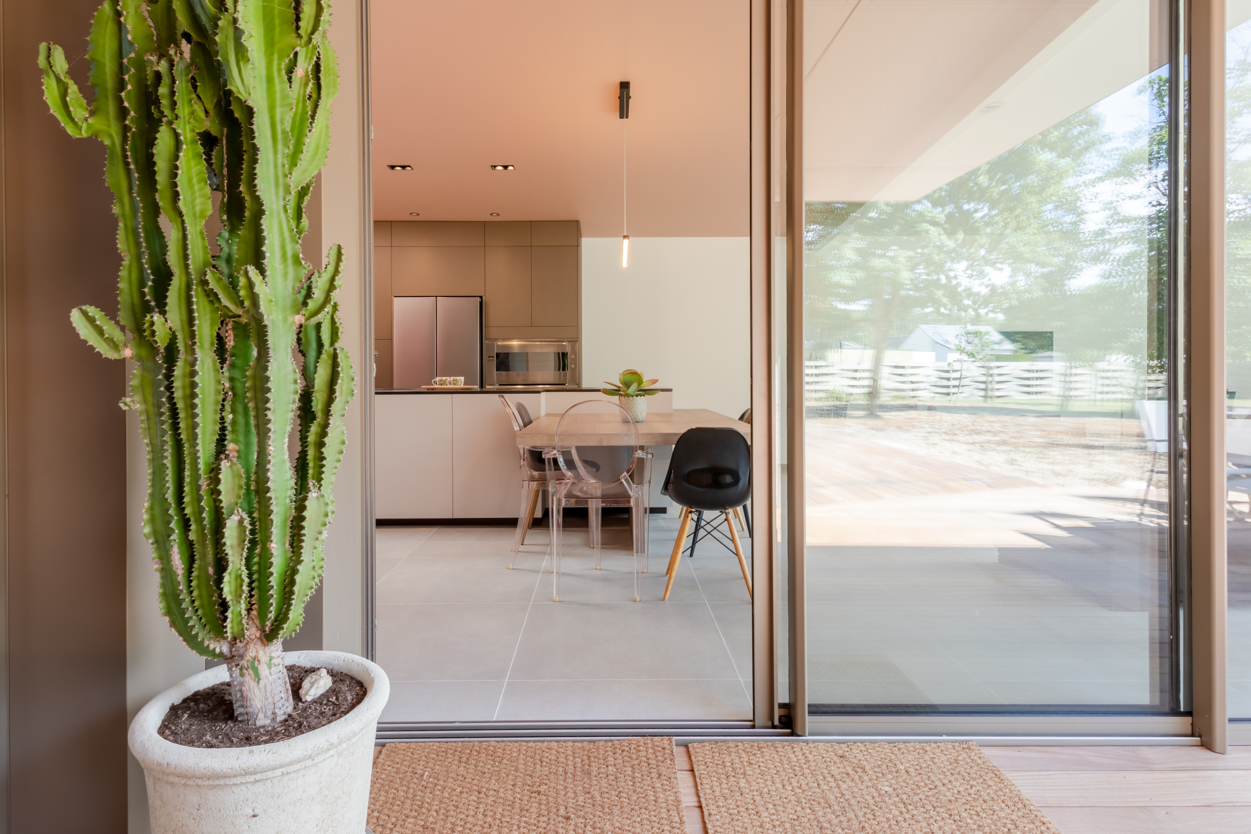 Rénovation d'une cuisine dans une maison neuve
