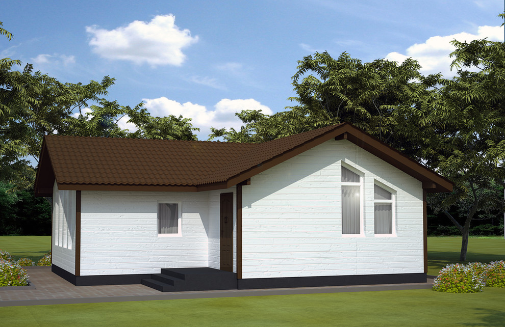 Одноэтажный жилой дом