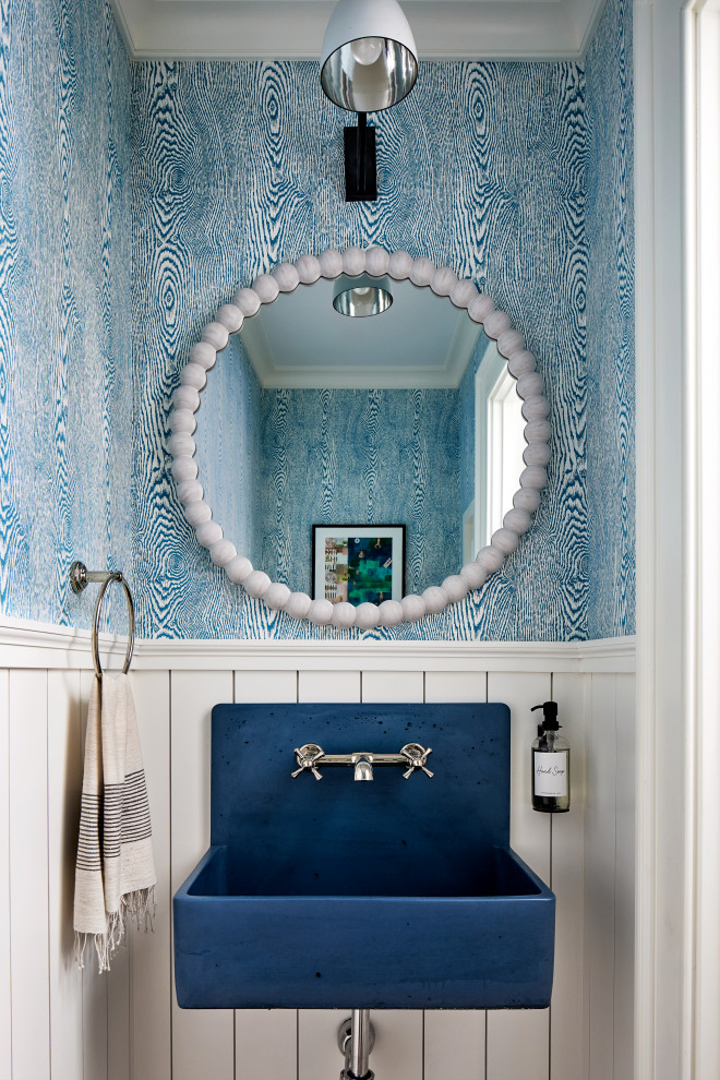 Bethany Beach house right by the ocean - Beach Style - Powder Room ...