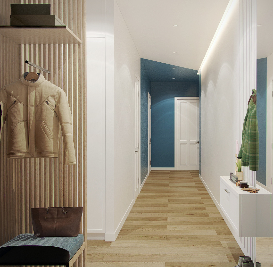 Гостиная в квартире ЖК Екатерининский парк