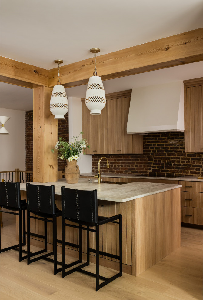 Kitchen - transitional kitchen idea in Boston