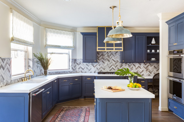 Blue Kitchen Design, Ben Quie & Sons