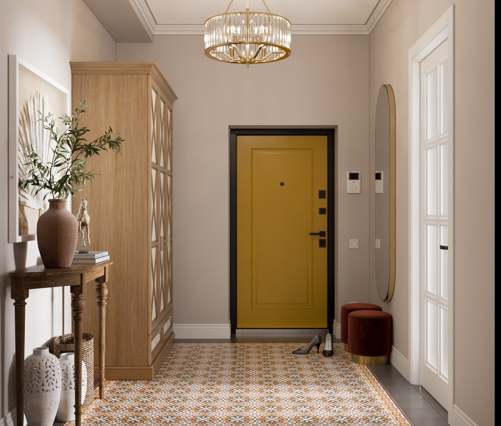 Элегантный интерьер в сталинке