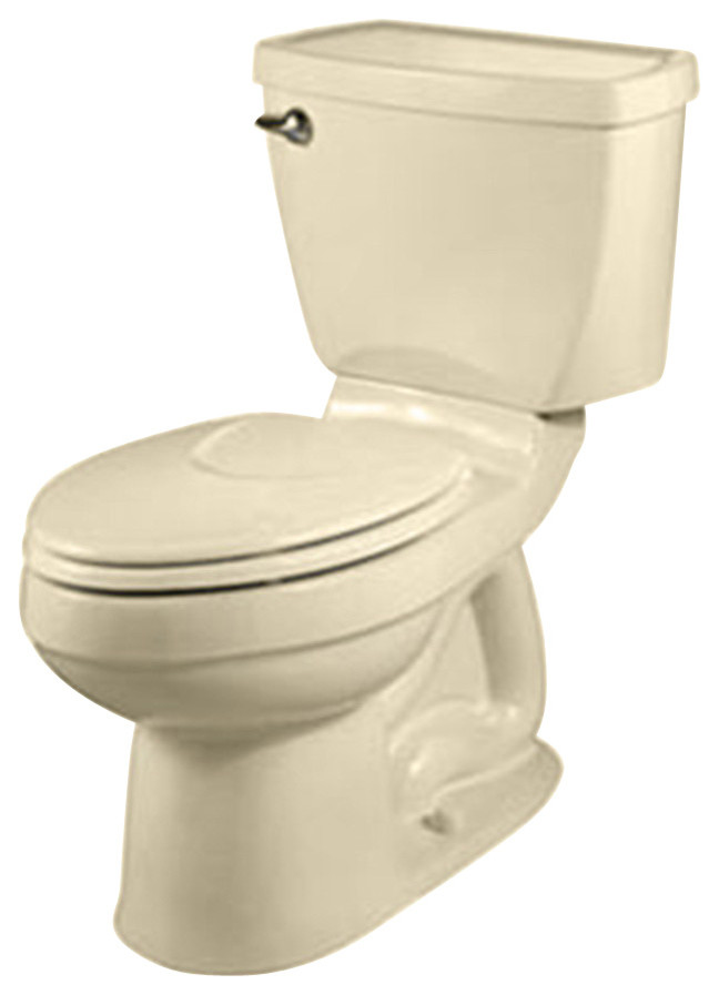 Champion 4 Right Height Elongated Two-Piece Toilet in Bone