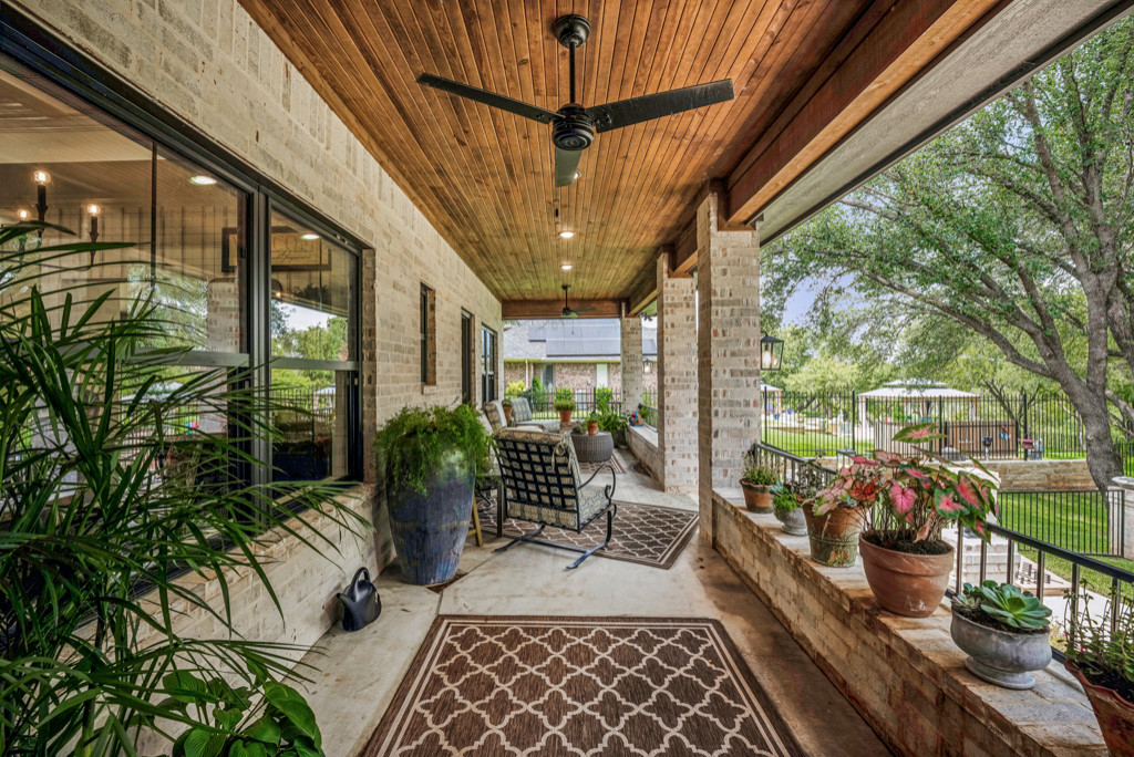 Rear Patio