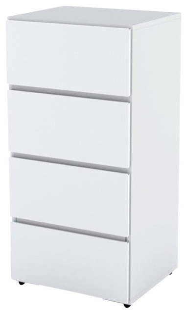 scranton & co 3 drawer file cabinet in white