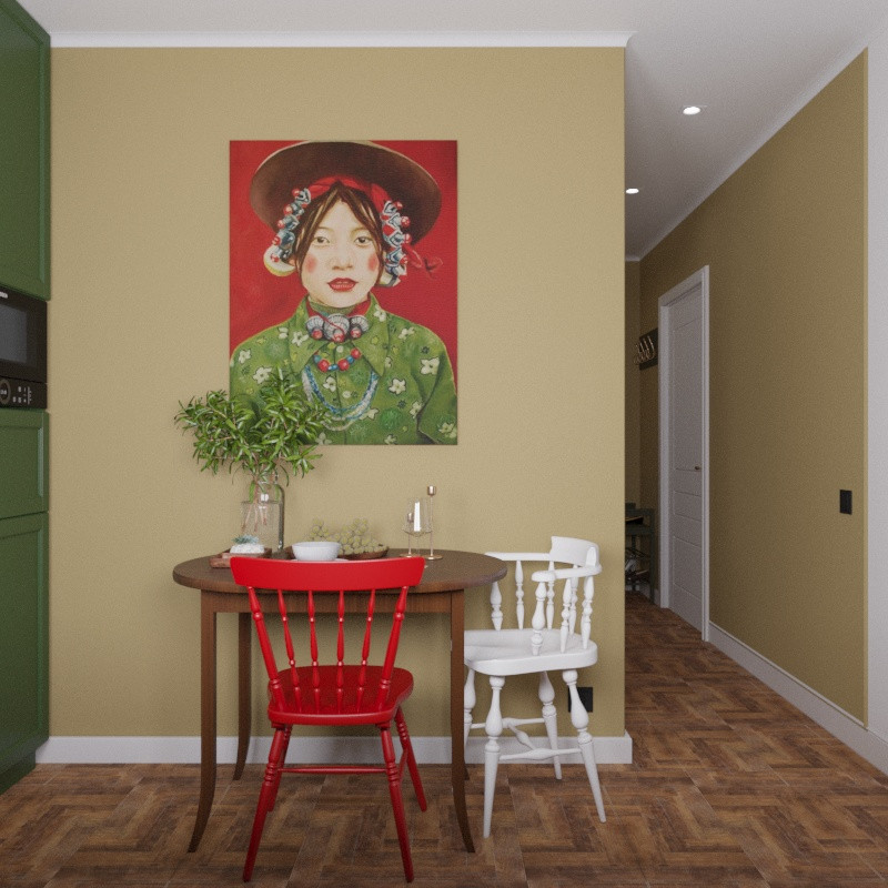 Однокомнатная с английским акцентом