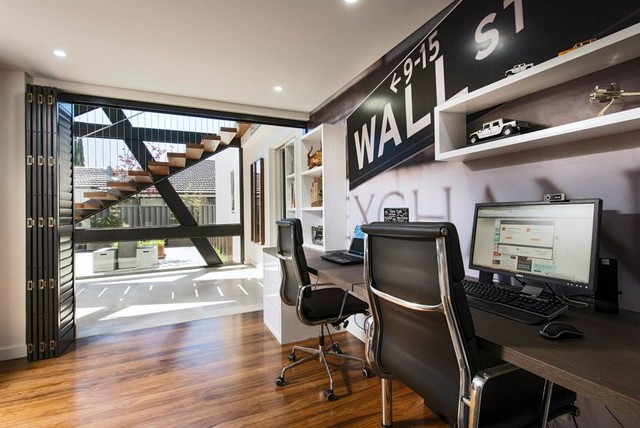 Study contemporary-home-office-and-library