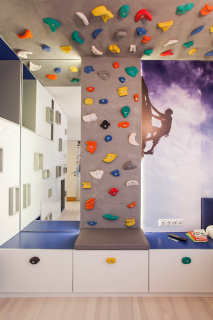 Hoch hinaus – an den eigenen vier Kletterwänden!