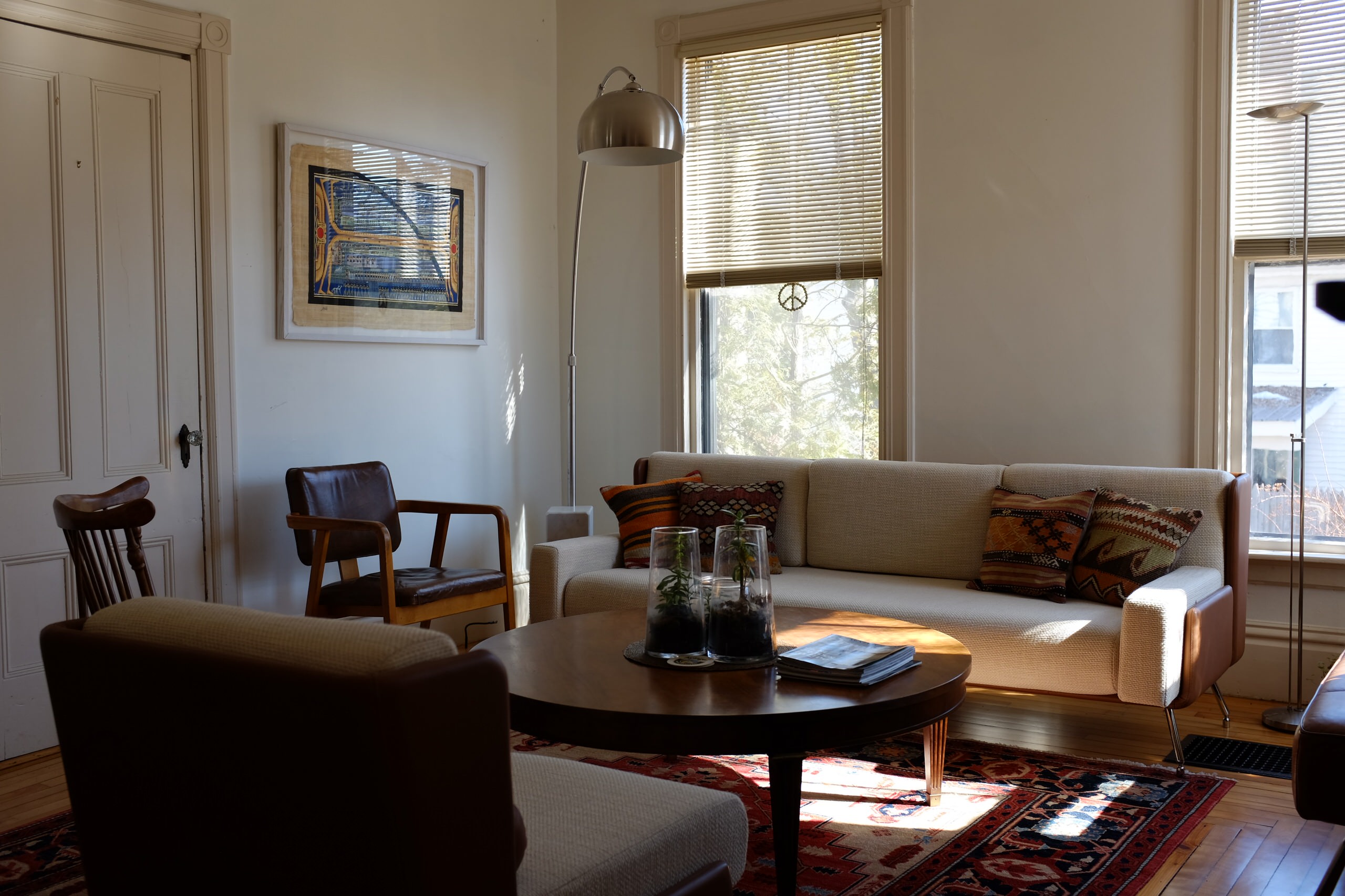 At home in Brunswick