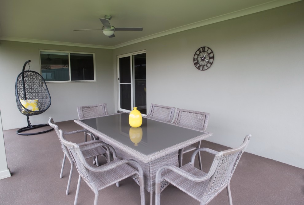 This is an example of a contemporary patio in Sydney.