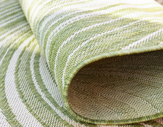 Indoor/Outdoor Iris Area Rug, 4'x6' - Contemporary - Outdoor Rugs - by ...