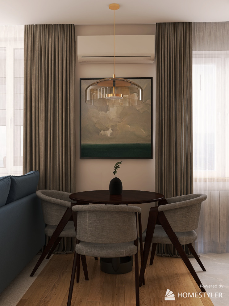 Однокомнатная квартира 51м2 для молодой семьи с ребенком