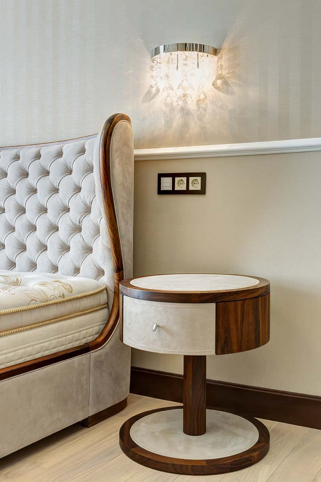 Дом в бежевых тонах