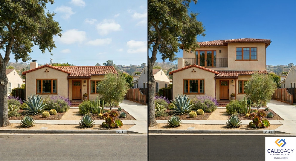 2 Story Addition in San Diego