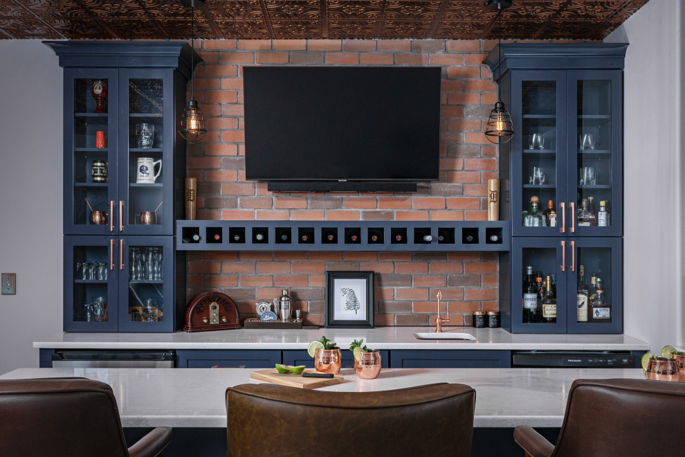 Moody Speakeasy - Home Bar - Other - by Flourish Interiors by Vanessa C ...