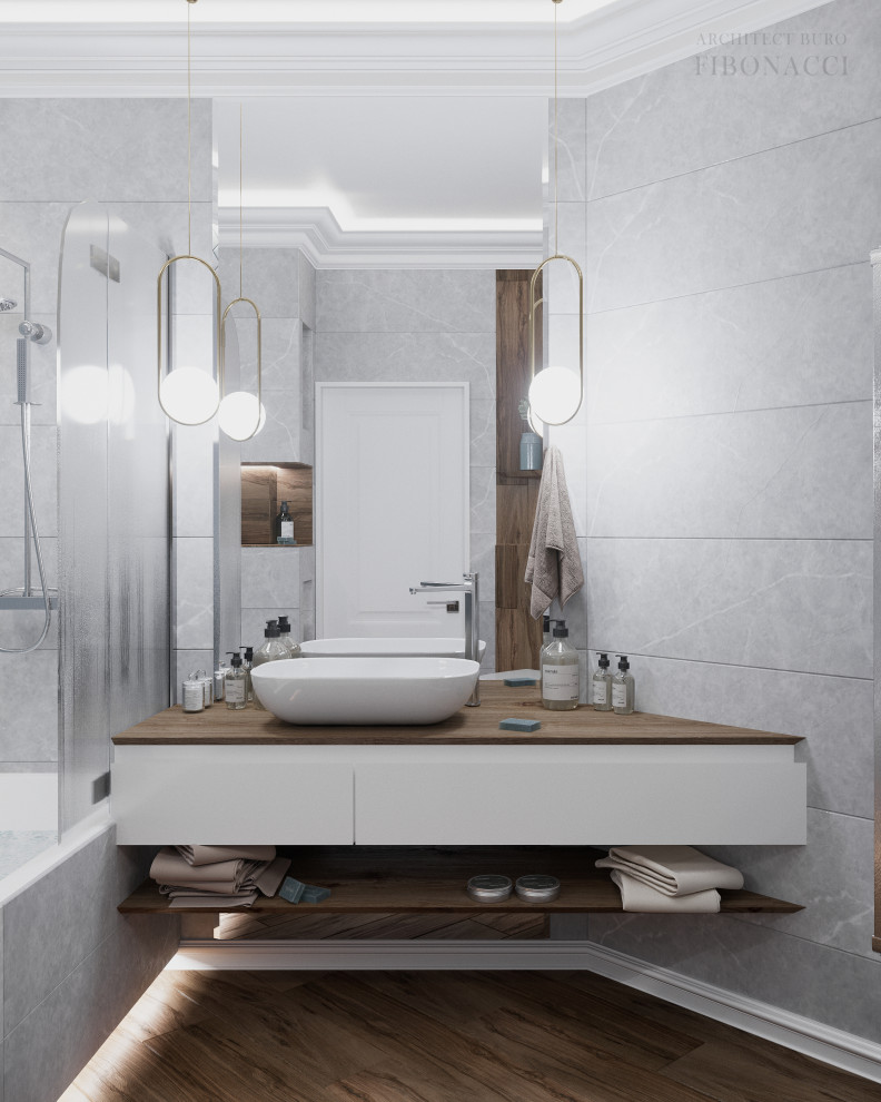 Проект ванной 6 м. кв