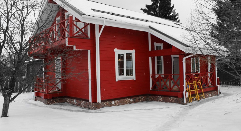 Строительство домов из клееного бруса