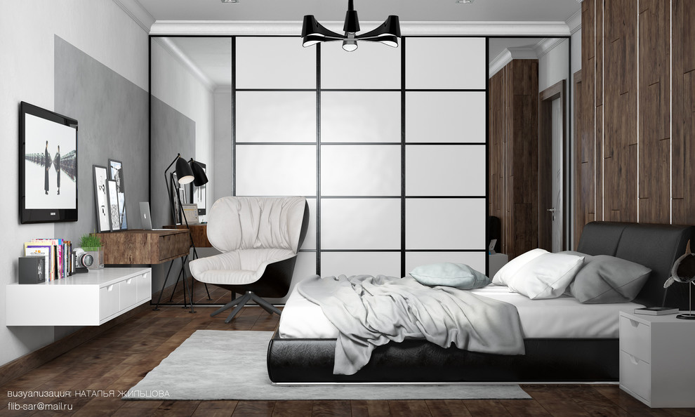 Визуализация интерьера частного дома общей площадью 336 кв.м.