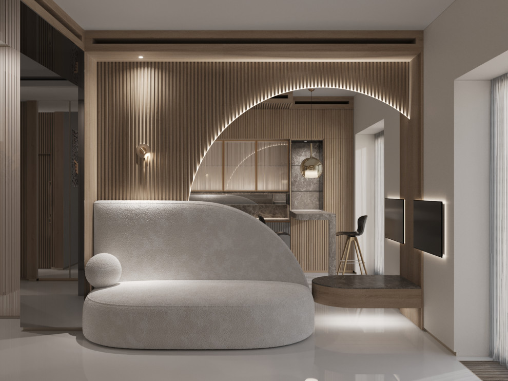 Квартира для молодого человека 60м²