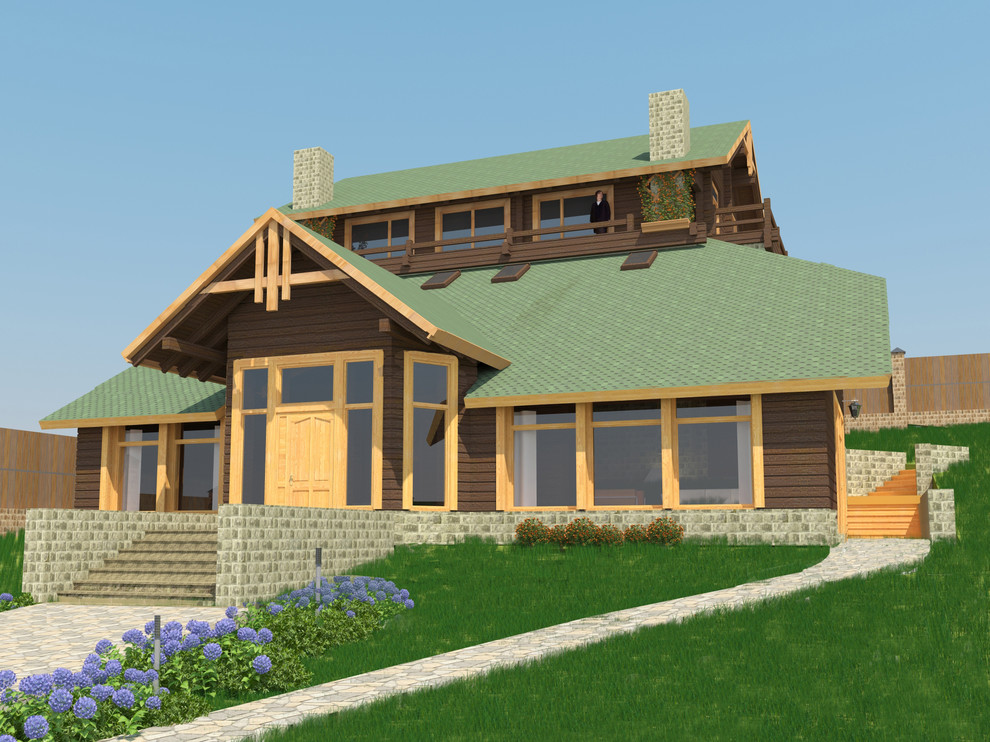 дома из бруса