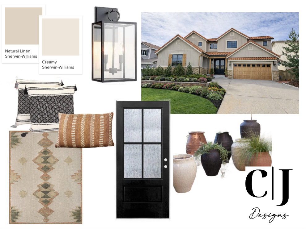 Mood board - home exterior