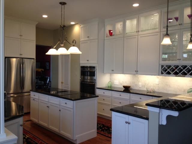 Example of a transitional kitchen design in Baltimore
