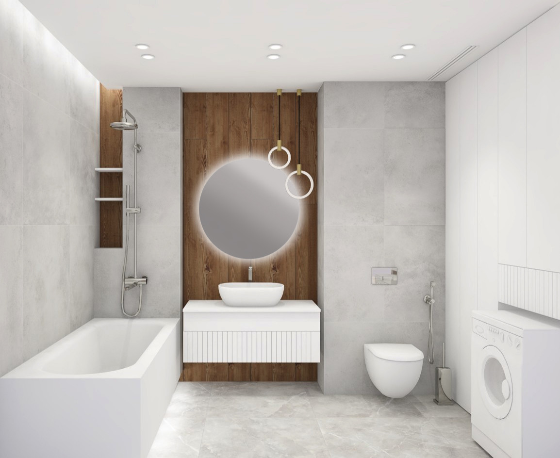 Ванная из проекта "Жемчужина"