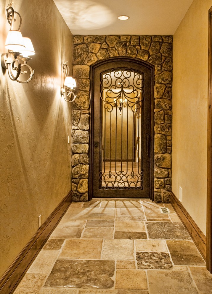 Design ideas for an eclectic hallway in Boise.