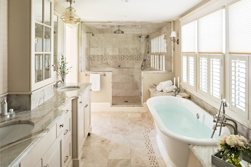 Example of a classic bedroom design in Boston