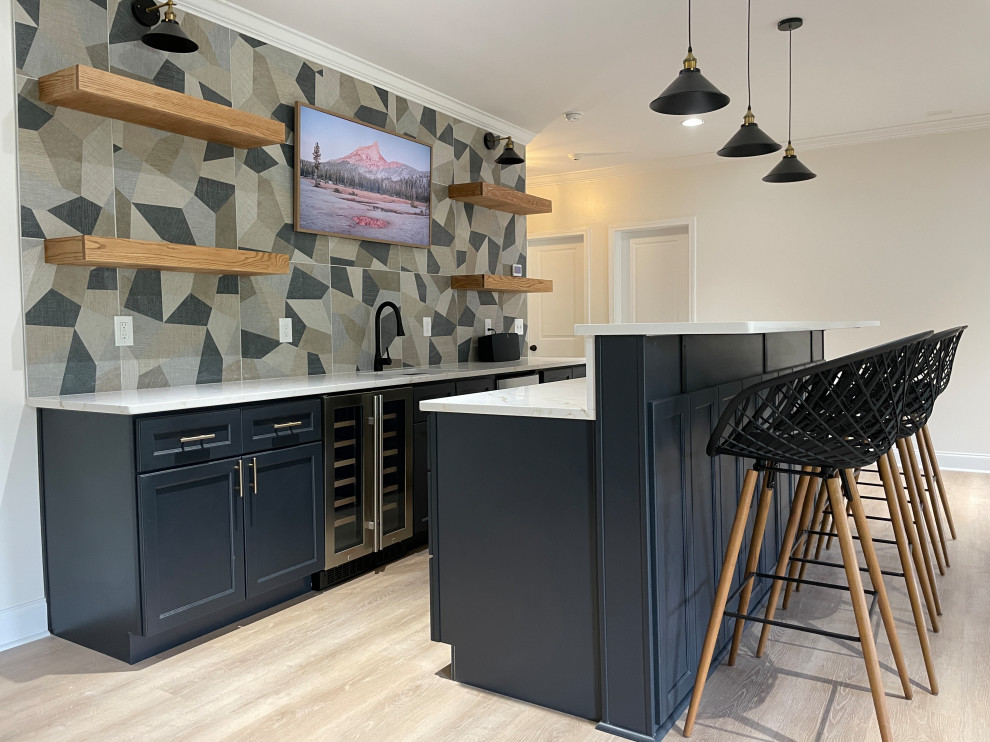 Kitchen & Basement Project Home Bar Atlanta by GJ All Services