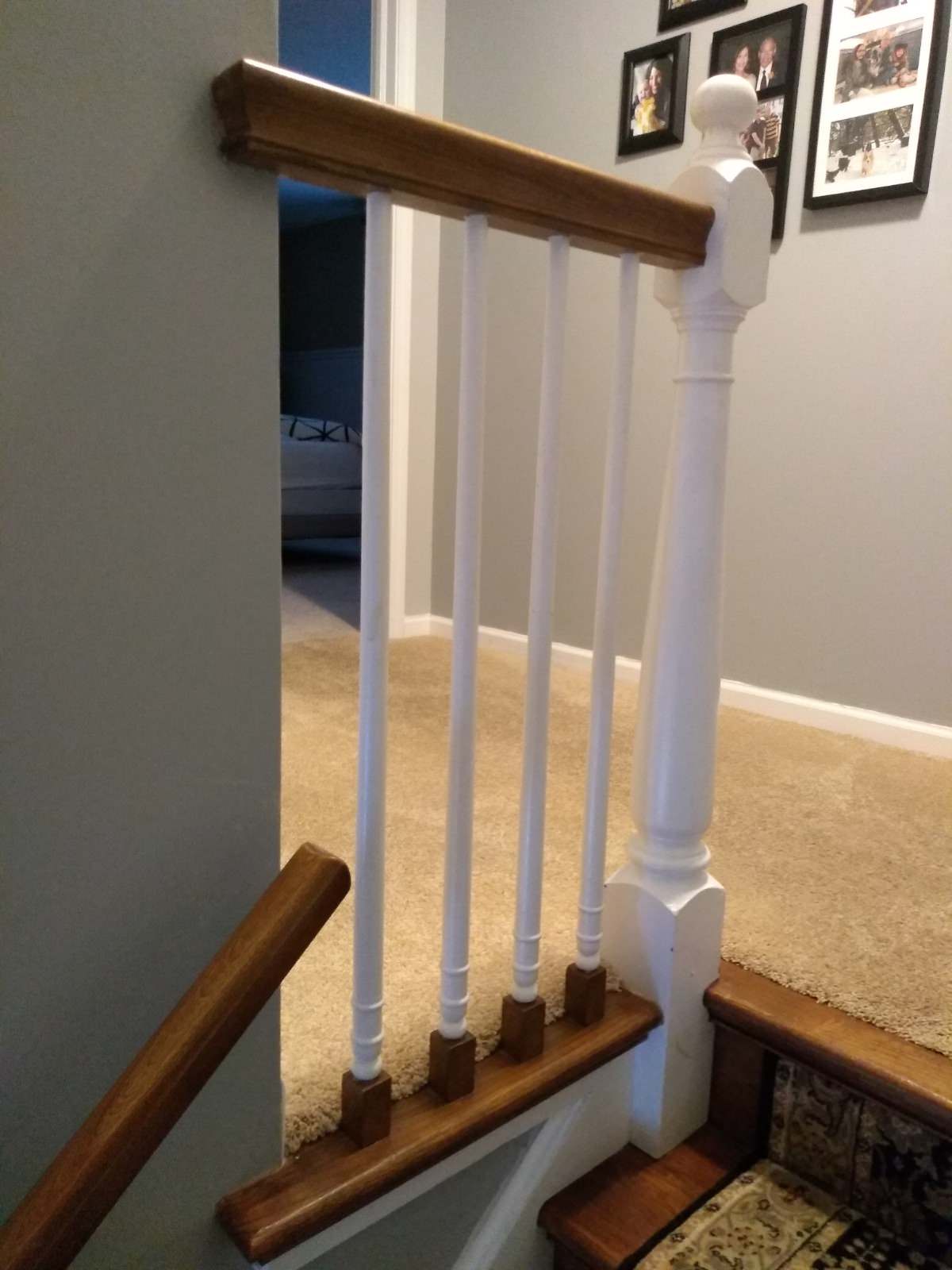 Modern Craftsman Staircase upgrade