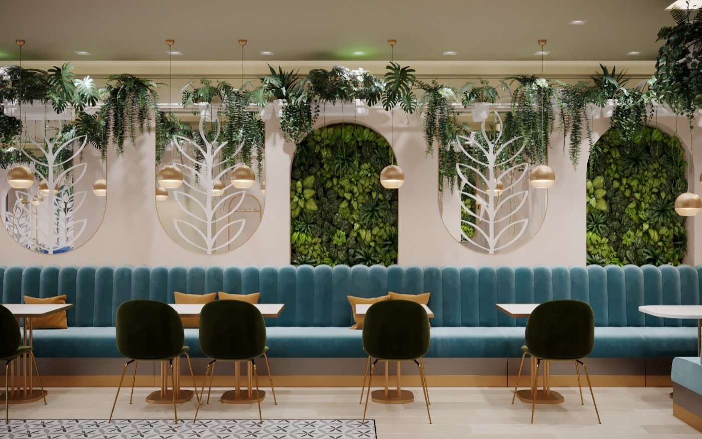 Дизайн проект Кафе-пекарни Волконский