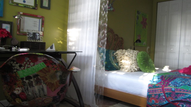 BoHo eclettico-camera-da-letto