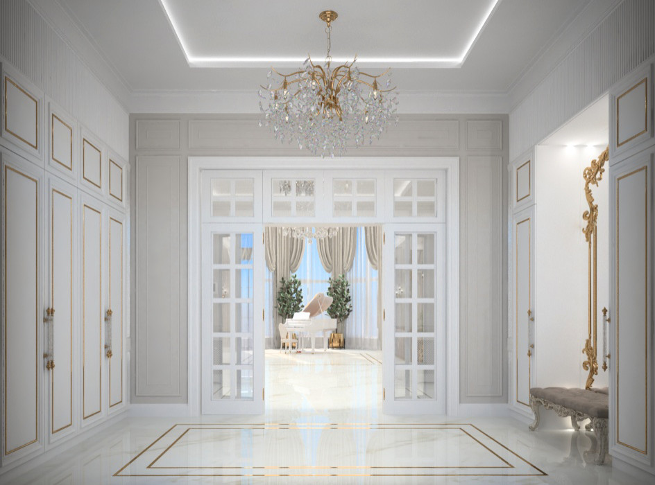 Классический дизайн коттеджа г. Пенза