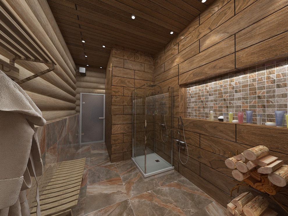 деревянный дом