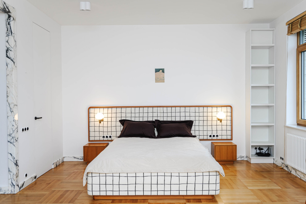 Мраморная студия в снежный день