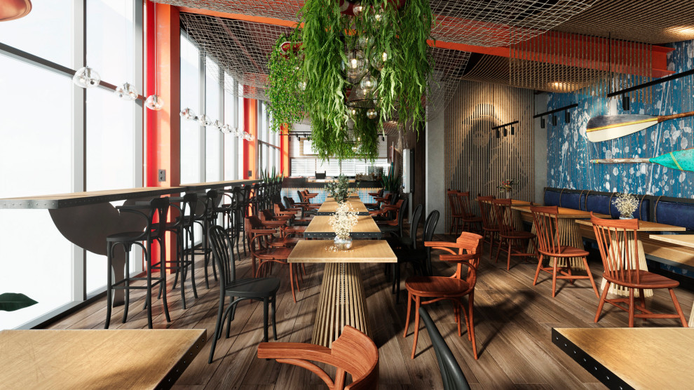 Fast food restaurant "The Fisherman's House"