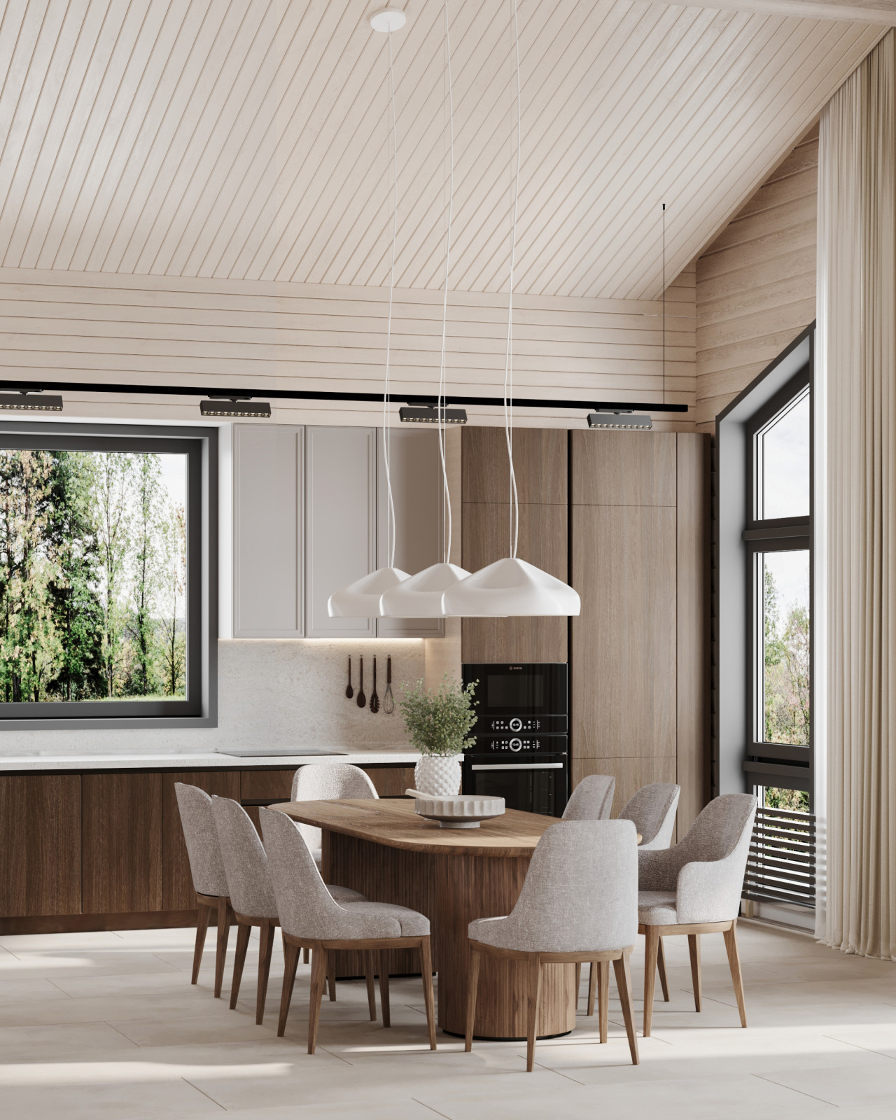 Дом из бруса в Новосибирске