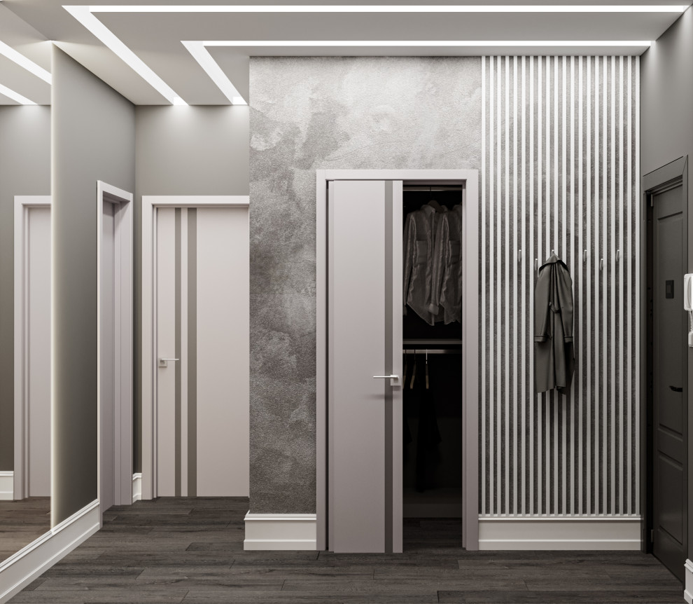 Двухкомнатная квартира в стиле хай-тек