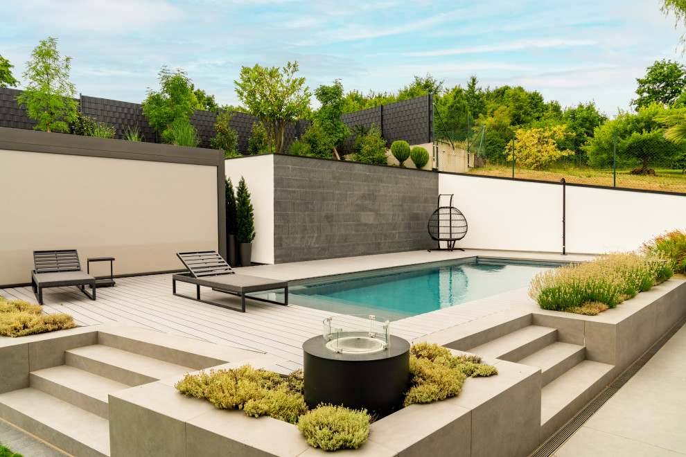 Moderner Pool in Nürnberg