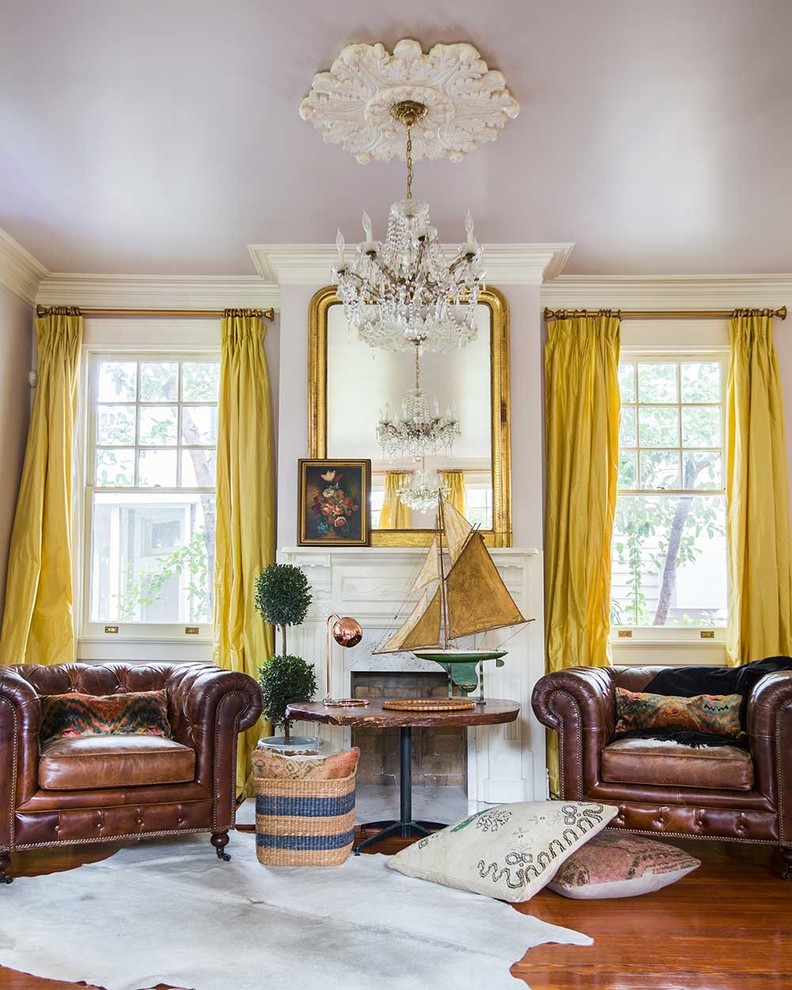 Audubon Park Residence Traditional Living Room New Orleans by
