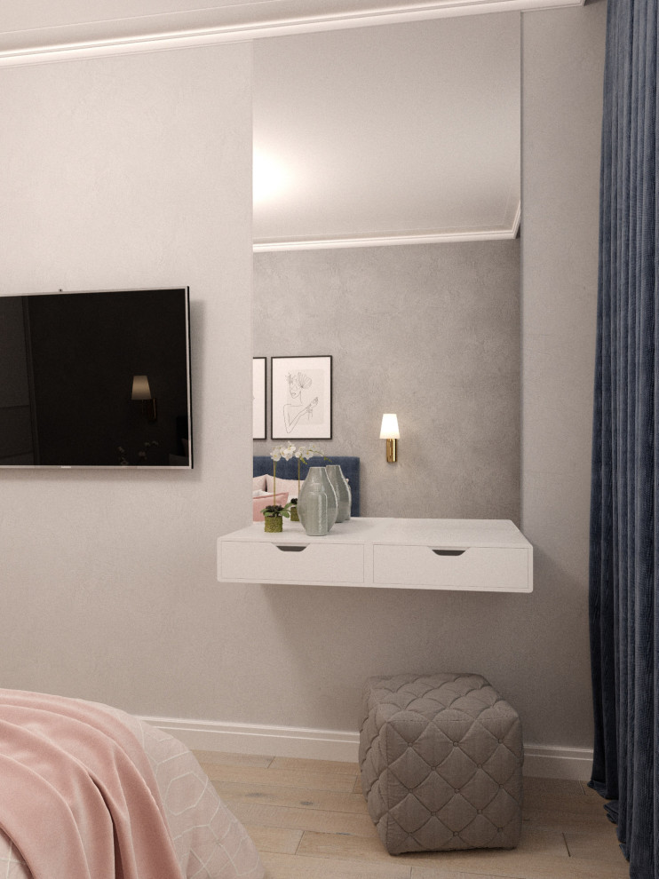 Дизайн проект квартиры 73кв.м. в пос. Зубово ЖК "Зубово-Лайф 2" для семейной