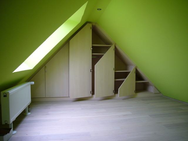 Dachschr&auml;ge contemporain-salon