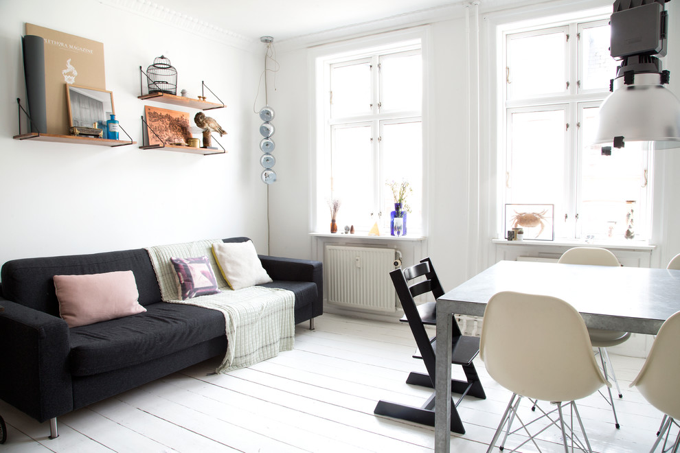 Scandinavian living room in Copenhagen.