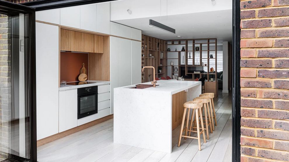 Contemporary Asian-Inspired Timber Living in South London