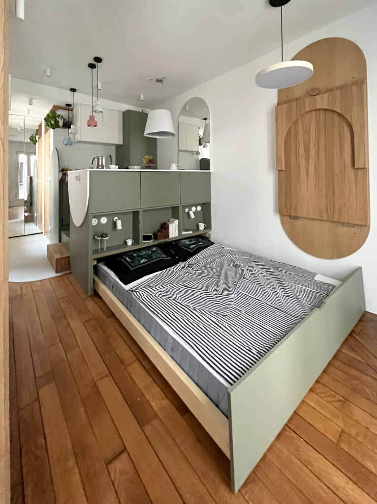Renovation complète et aménagement sur mesure d'un pied a terre parisien de 27m2