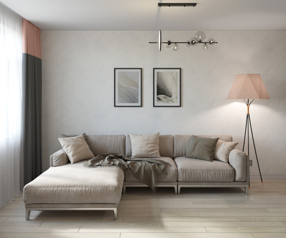 Гостиная в ЖК Гранд комфорт