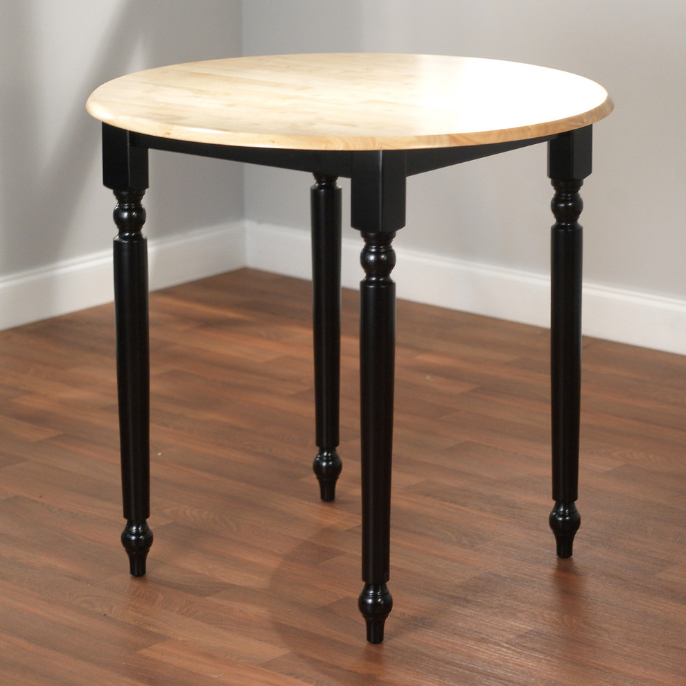 Simple Living Counter Height Black/ Natural Table